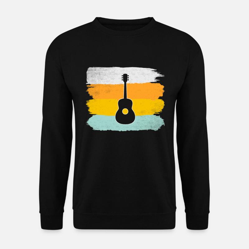 Guitar Retro - Unisex Sweatshirt - black