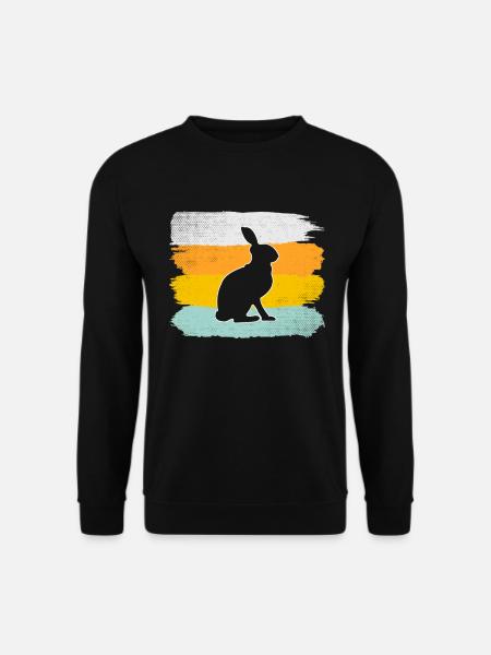 Rabbit Retro - Unisex Sweatshirt - black