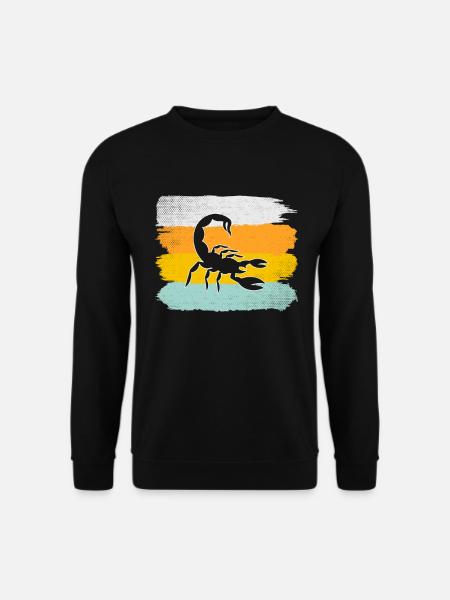 Scorpio Retro - Unisex Sweatshirt - black