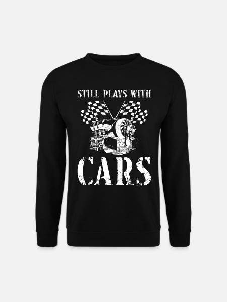 Drag Racing Race Car Vintage Still - Unisex Sweatshirt - black