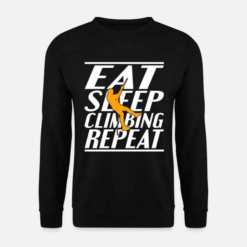Manger dormir Escalade - Sweat-shirt Unisexe - noir