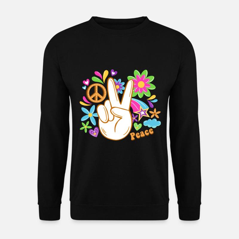 Hippy - Unisex Sweatshirt - black