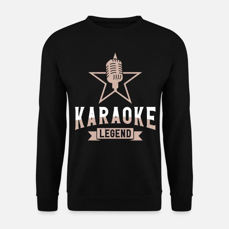 Karaoke Singer Karaoke Legend - Unisex Sweatshirt - black
