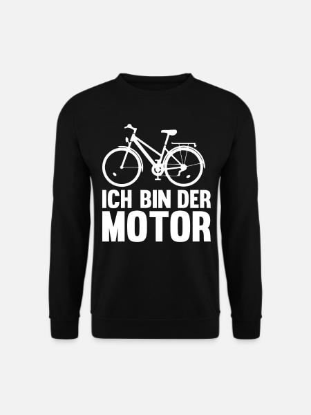Ich bin der Motor - Unisex Pullover - Schwarz