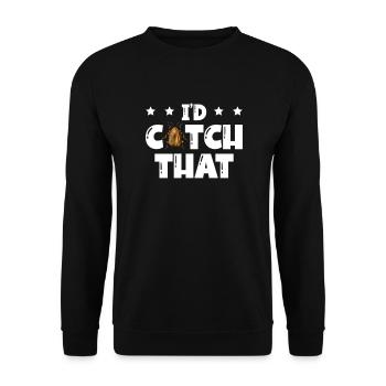 Je recommanderais cet insecte-attrape-entomologiste - Sweat-shirt Unisexe - noir - Devant - Alina (178cm) & Michal (187cm)