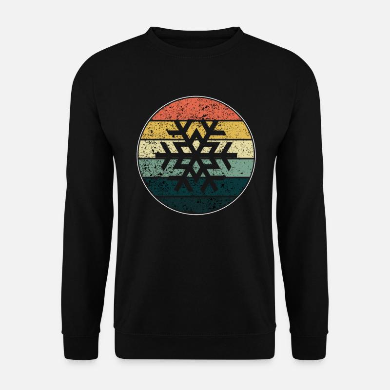Snowflake - Unisex Sweatshirt - black