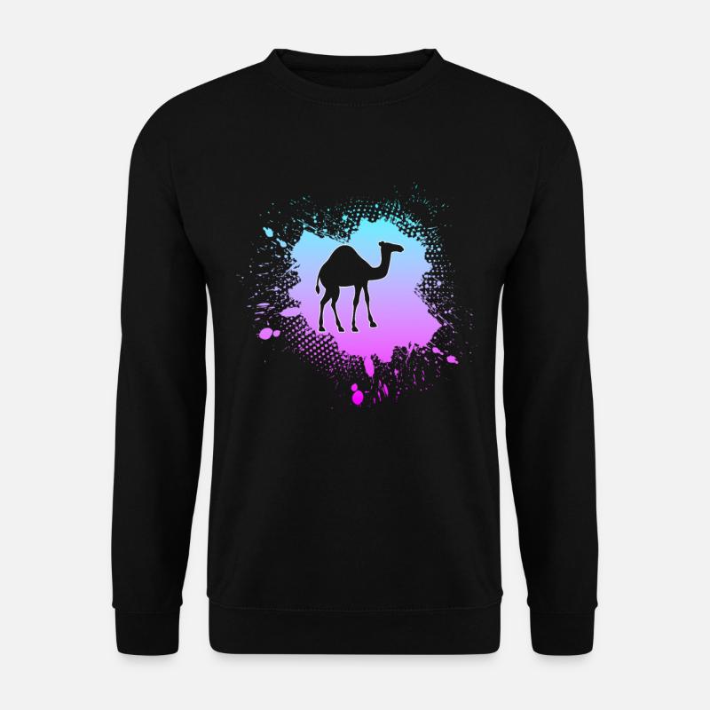 Dromedar - Unisex Pullover - Schwarz