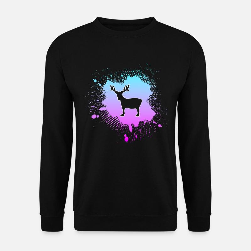 Elk - Unisex Sweatshirt - black