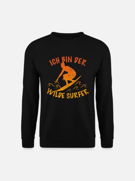 Citation de surf - Sweat-shirt Unisexe - noir