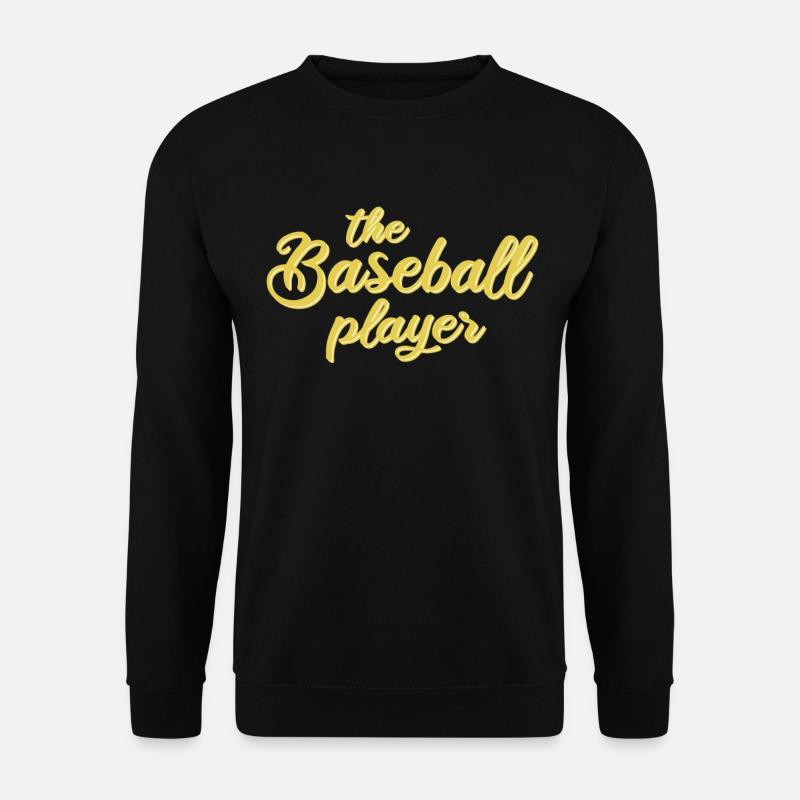 Der Baseball Spieler - Unisex Pullover - Schwarz