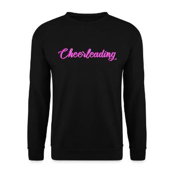 Cheerleading - Sweat-shirt Unisexe - noir - Devant - Alina (178cm) & Michal (187cm)