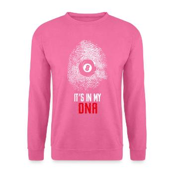 Billards Joueur de billard Balle - Sweat-shirt Unisexe - rose - Devant