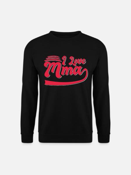 Ich liebe MMA - Unisex Pullover - Schwarz
