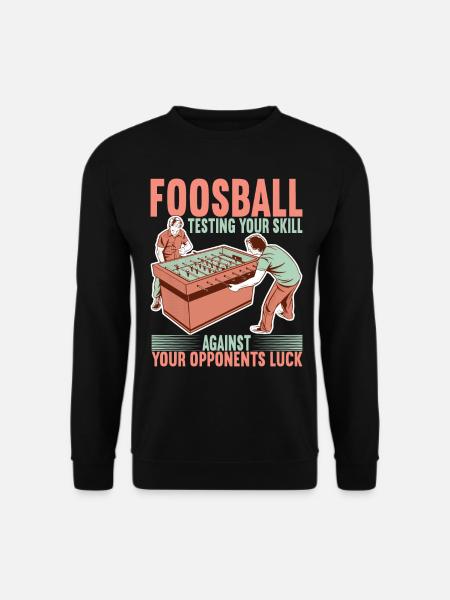 Foosball table football - Unisex Sweatshirt - black