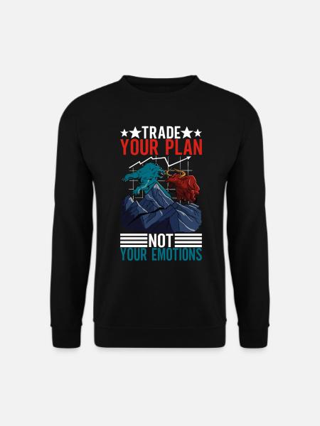 Aktien Aktionär Investor - Unisex Pullover - Schwarz