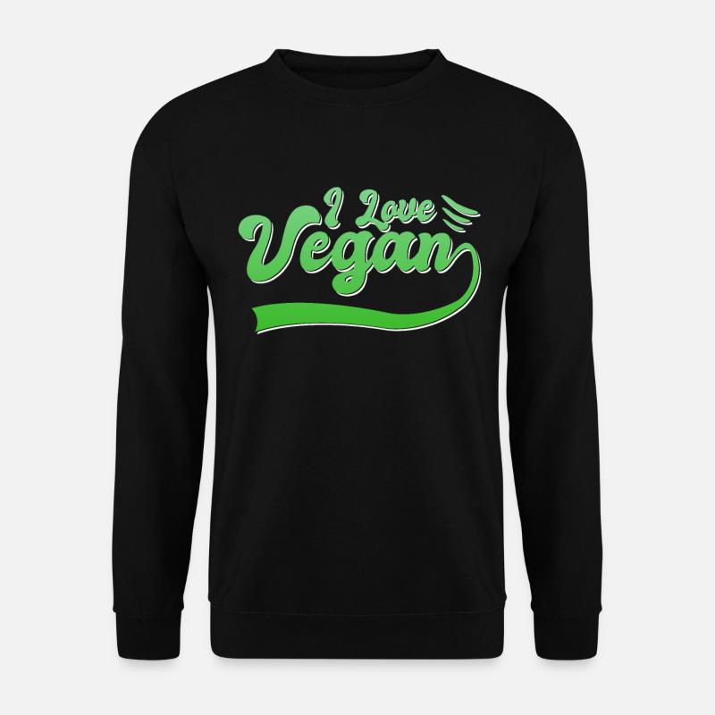 Vegan - Unisex Sweatshirt - black