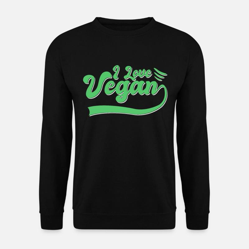 Vegan - Unisex Pullover - Schwarz