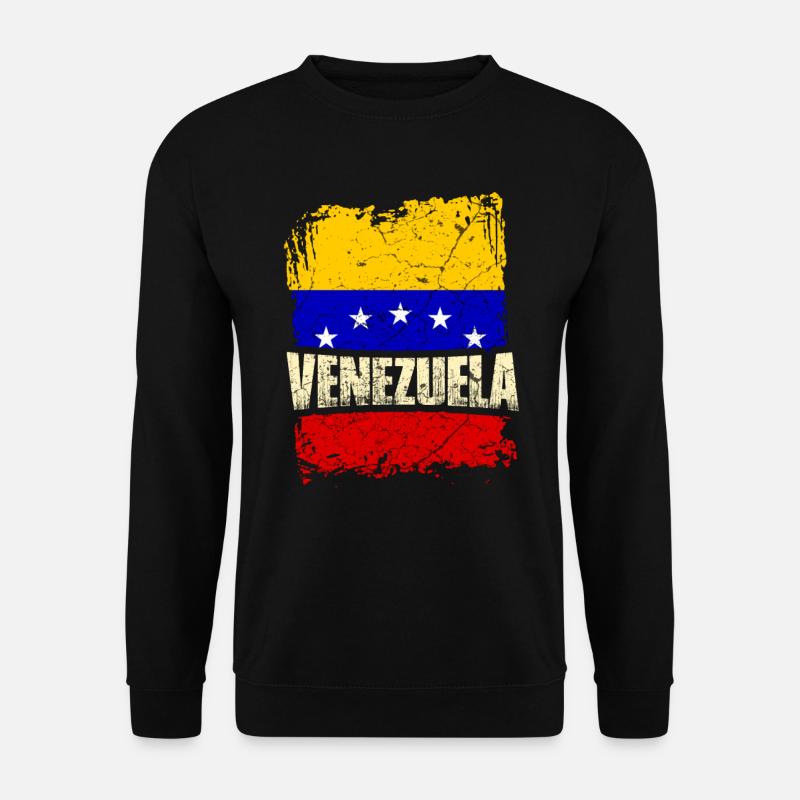 Venezuela Flag - Unisex Sweatshirt - black