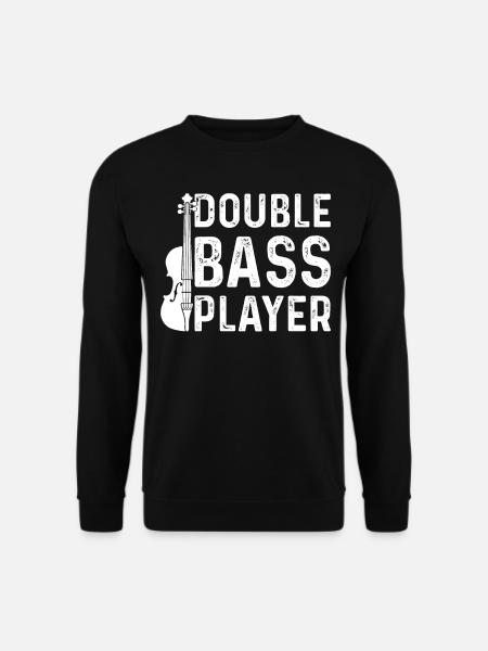 Contrebassiste - Contrebasse Contrebasse - Sweat-shirt Unisexe - noir