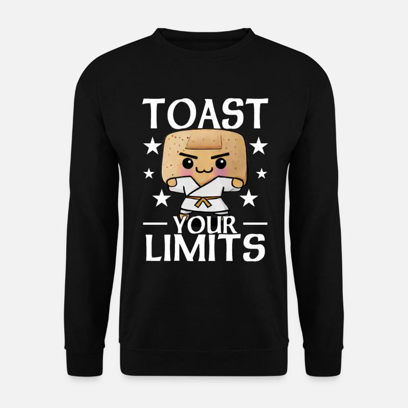 Toast Your Limits - Toast - Unisex Pullover - Schwarz