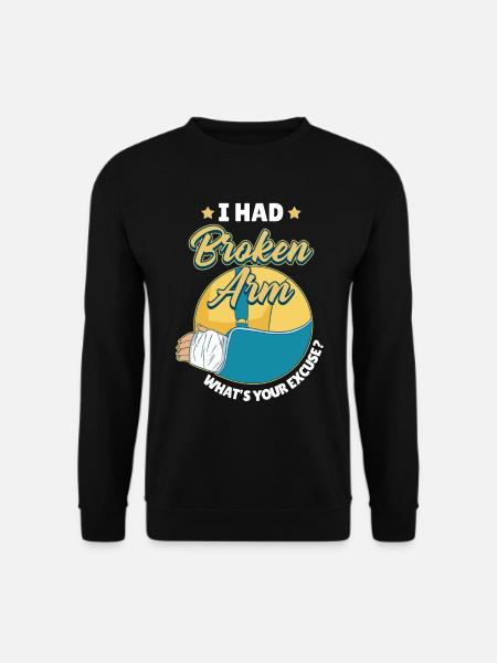 I had a broken - Unisex Sweatshirt - black