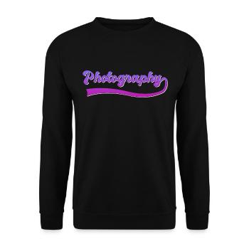 Fotografie - Unisex Pullover - Schwarz - Vorne - Alina (178cm) & Michal (187cm)