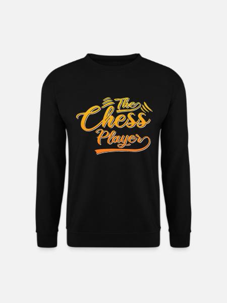The chess player - Unisex Sweatshirt - black