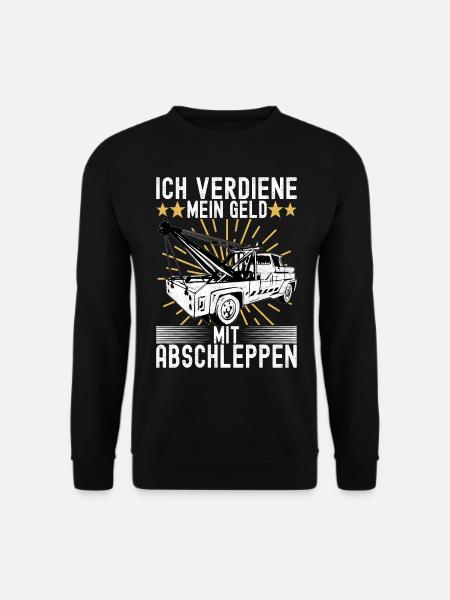 Abschleppwagen Abschleppdienst - Unisex Pullover - Schwarz