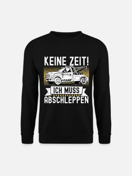 Abschleppwagen Abschleppdienst - Unisex Pullover - Schwarz