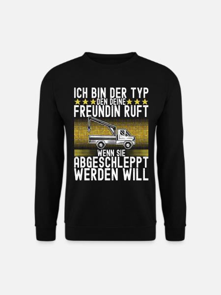 Abschleppwagen Abschleppdienst - Unisex Pullover - Schwarz