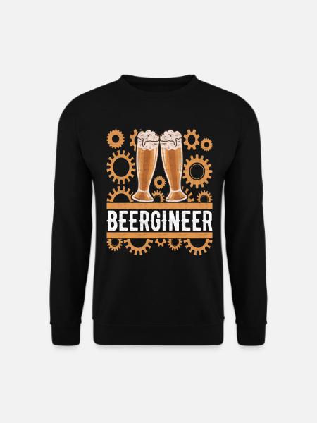 Beer brewers Beer brewing - Unisex Sweatshirt - black