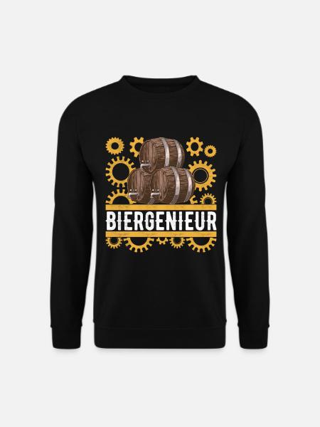 Beer brewers Beer brewing - Unisex Sweatshirt - black