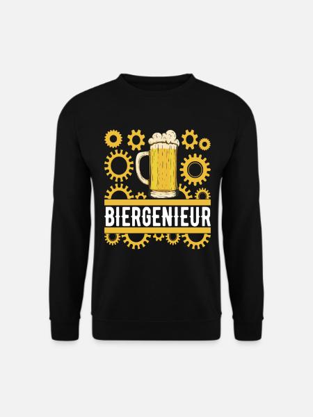 Beer brewers Beer brewing - Unisex Sweatshirt - black