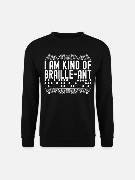 Blind visual impairment - Unisex Sweatshirt - black
