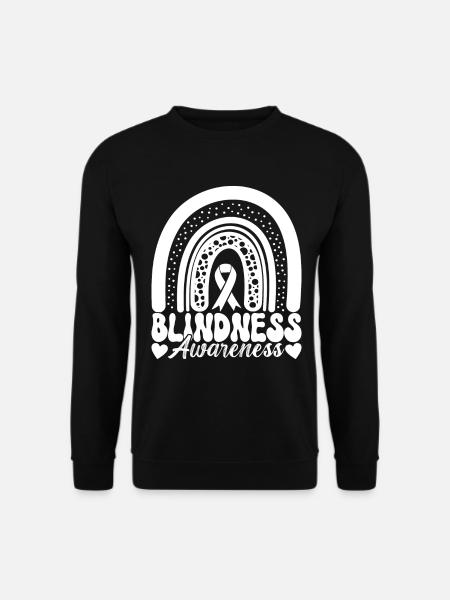 Blind visual impairment - Unisex Sweatshirt - black