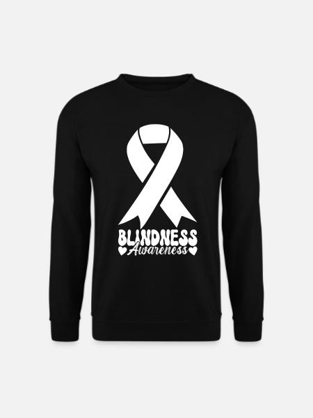 Blind visual impairment - Unisex Sweatshirt - black