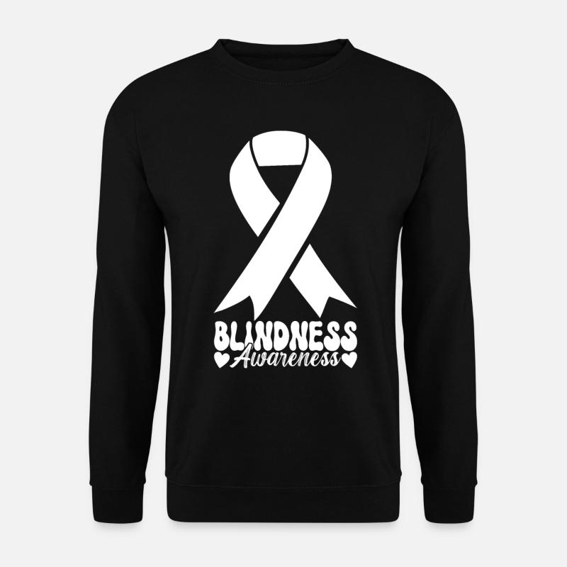 Blind Sehbehinderung - Unisex Pullover - Schwarz
