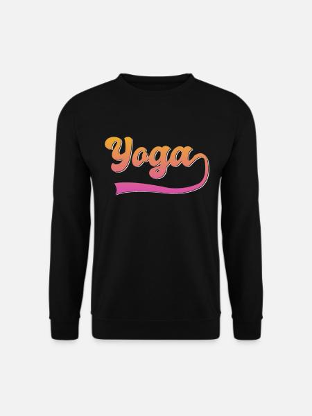 Yoga - Unisex Pullover - Schwarz