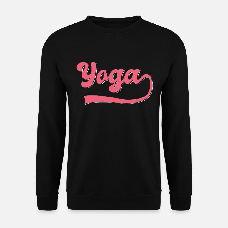 Yoga - Unisex Pullover - Schwarz