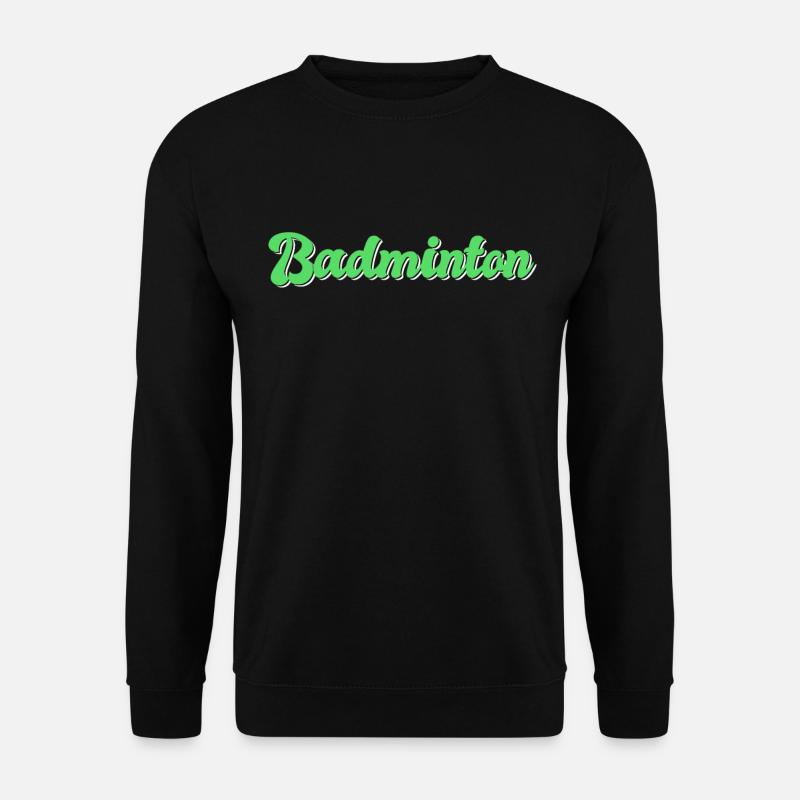 Badminton - Unisex Pullover - Schwarz