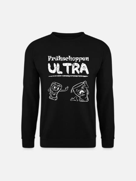 Frühschoppen Ultra Comic Gläser - Unisex Pullover - Schwarz