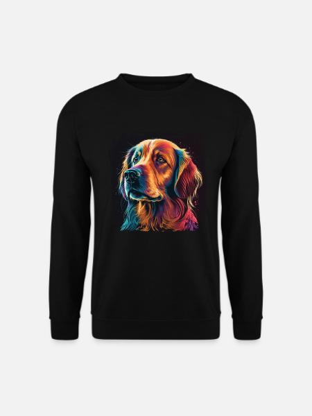 Dog Saying Golden Retriever Design - Unisex Sweatshirt - black