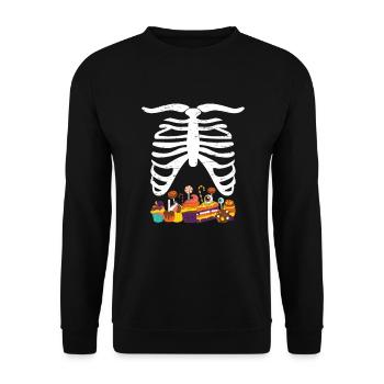 Cake Daughter - Unisex Sweatshirt - black - Front - Alina (178cm) & Michal (187cm)