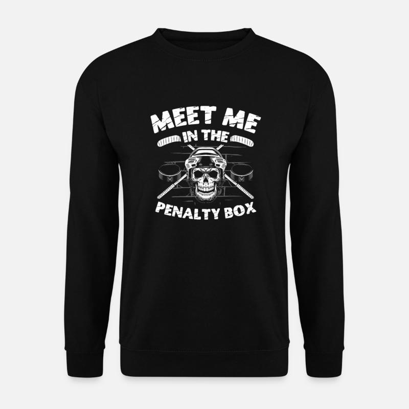 Treffen Sie Mich Im - Unisex Pullover - Schwarz
