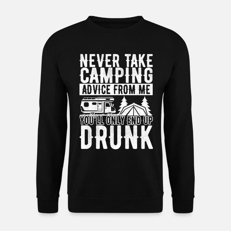 Camping Motorhome - Unisex Sweatshirt - black