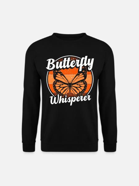 Butterfly Whisperer - Unisex Sweatshirt - black
