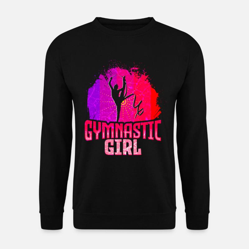Gymnastik Turnen Akrobatik - Unisex Pullover - Schwarz