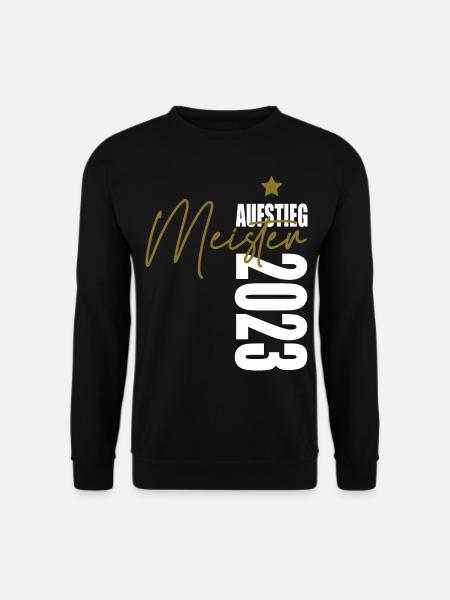 Meister 2023 Aufstiegstrikot Aufstieg 23 - Unisex Pullover - Schwarz