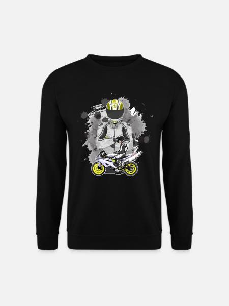 Motorcycle Lifestyle / Motorcycle / Motorcycle biker - Unisex Sweatshirt - black