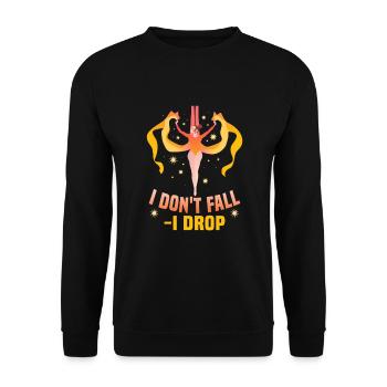 Acrobatie aérienne Conception aérienne pour la gymnastique aérienne - Sweat-shirt Unisexe - noir - Devant - Alina (178cm) & Michal (187cm)